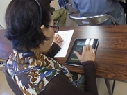 無料iPad教室の様子